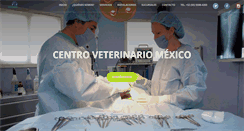 Desktop Screenshot of centroveterinariomexico.com